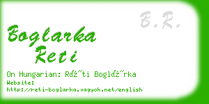 boglarka reti business card